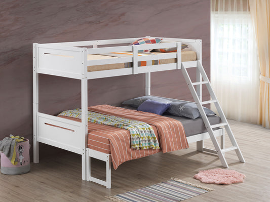 Littleton Wood Twin Over Full Bunk Bed