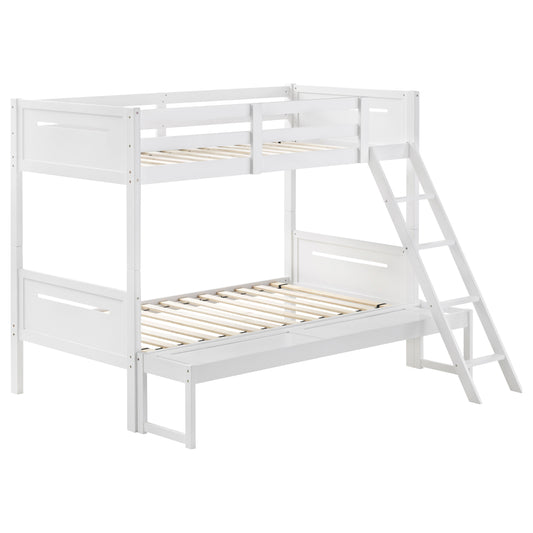 Littleton Wood Twin Over Full Bunk Bed