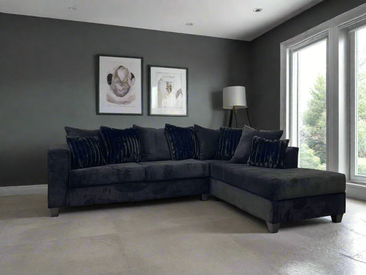 Bliss Noir Sectional