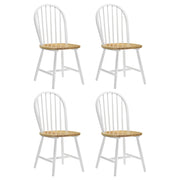 Cinder Wood Dining Side Chair White (Set of 4)