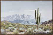Sonoran Vista I Hand-Embellished Canvas in Frame