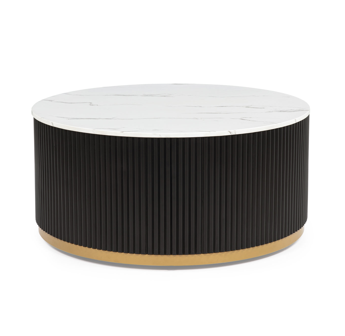 Kara Coffee Table W/ Casters