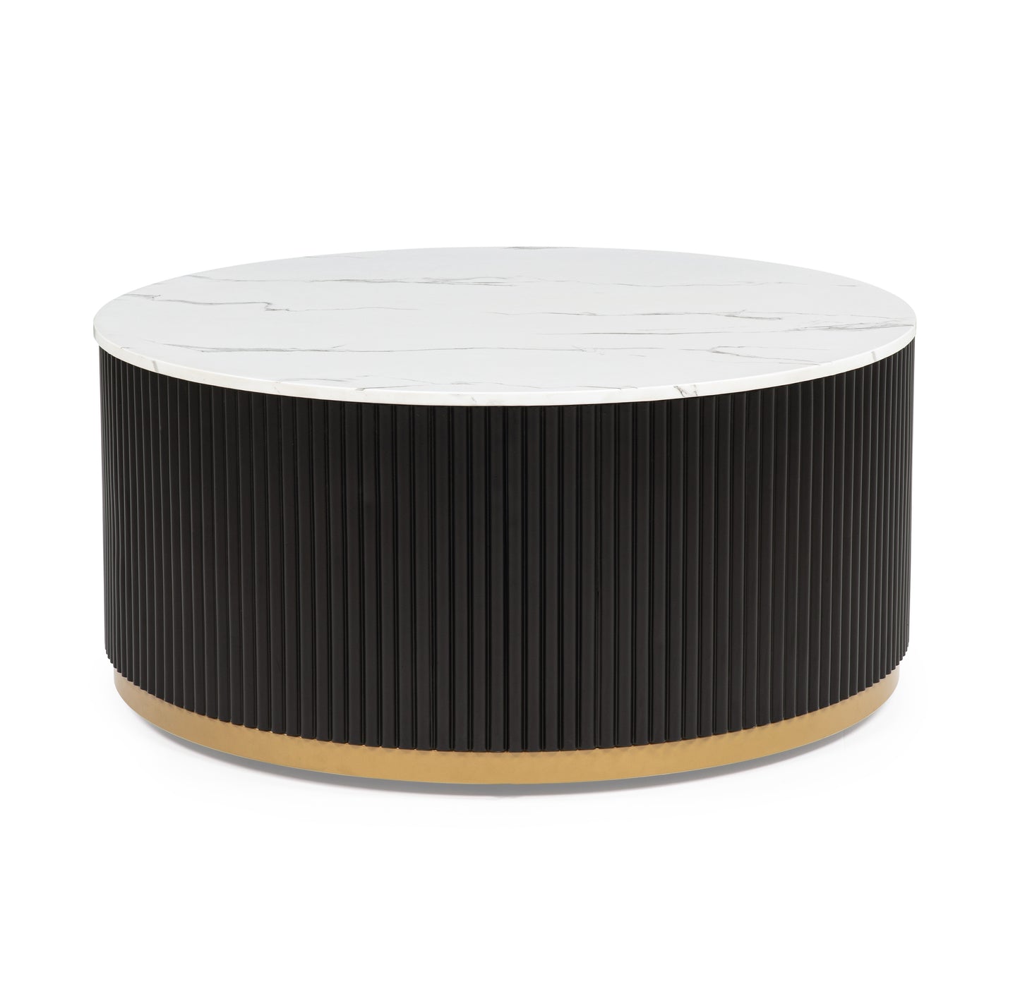 Kara Coffee Table W/ Casters