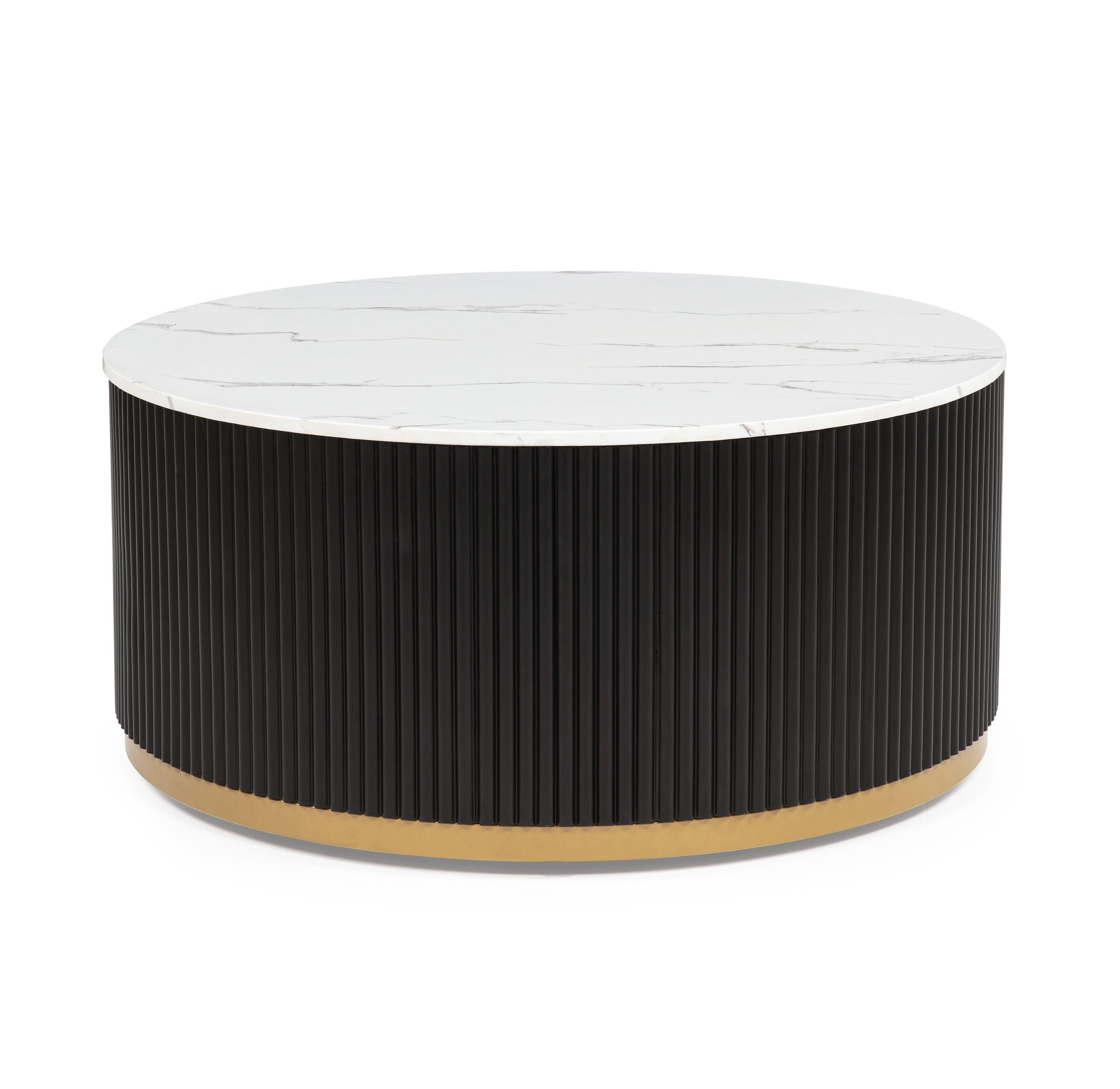 Kara Coffee Table W/ Casters