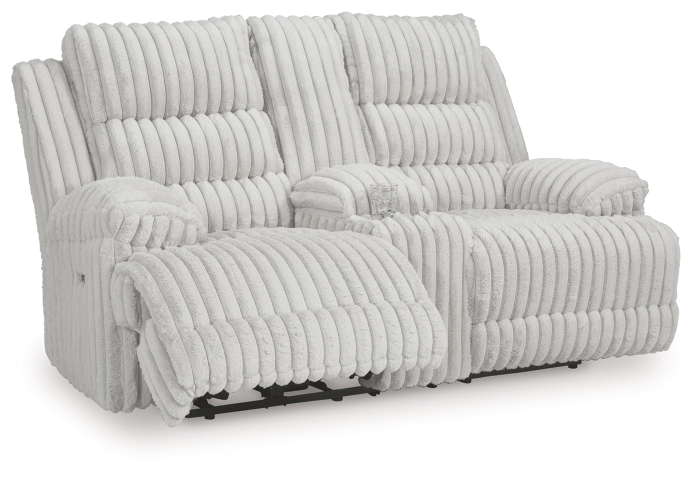 Technique DBL Recliner Power Loveseat w/ Console