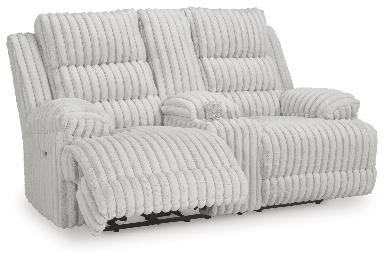 Technique DBL Recliner Power Loveseat w/ Console