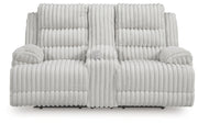 Technique DBL Recliner Power Loveseat w/ Console