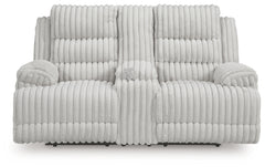 Technique DBL Recliner Power Loveseat w/ Console