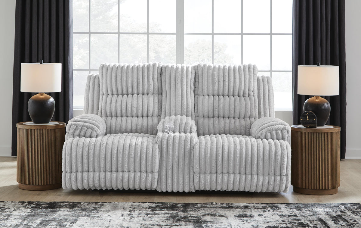 Technique Power Reclining Sofa and Loveseat