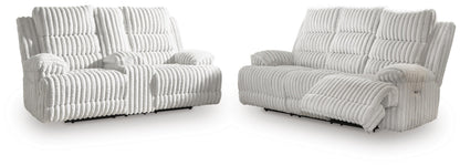 Technique Power Reclining Sofa and Loveseat