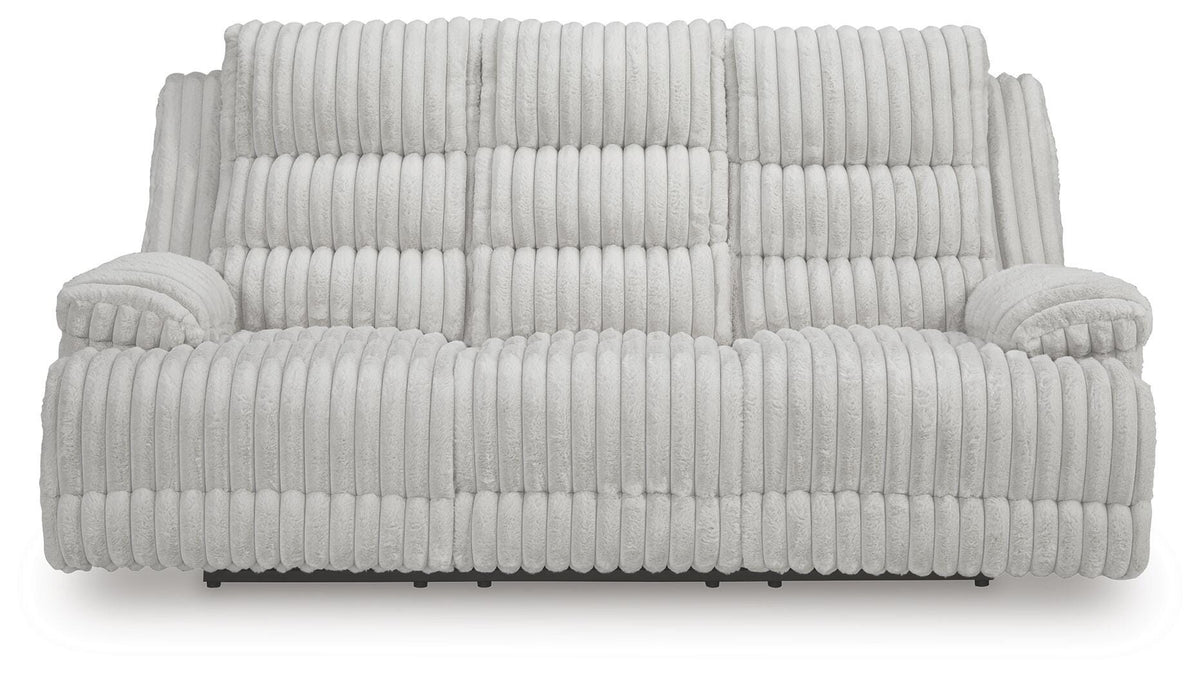Technique Reclining Power Sofa w/ Drop-Down Table