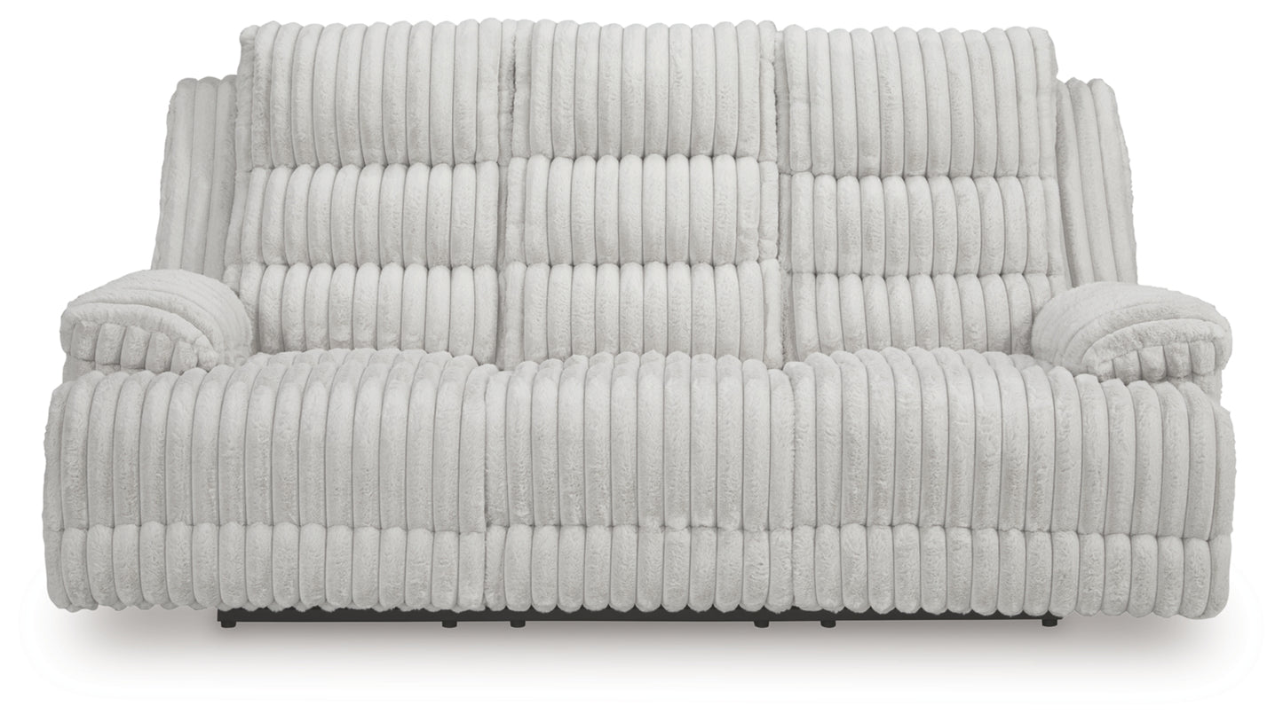 Technique Reclining Power Sofa w/ Drop-Down Table