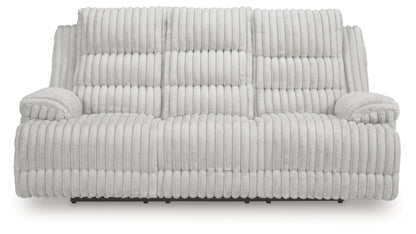 Technique Reclining Power Sofa w/ Drop-Down Table