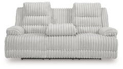 Technique Reclining Power Sofa w/ Drop-Down Table