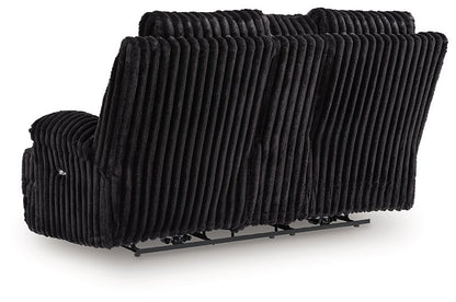 Rhine Falls Reclining Loveseat with Console