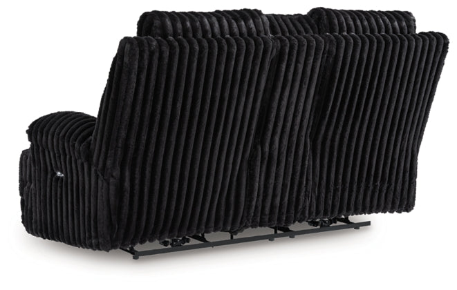 Technique DBL Recliner Power Loveseat w/ Console