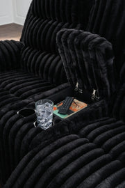 Technique DBL Recliner Power Loveseat w/ Console