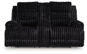 Technique DBL Recliner Power Loveseat w/ Console