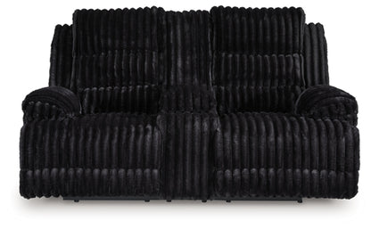 Technique DBL Recliner Power Loveseat w/ Console
