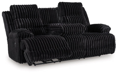 Technique Reclining Power Sofa w/ Drop-Down Table