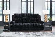 Technique Reclining Power Sofa w/ Drop-Down Table