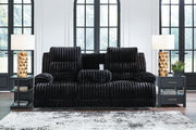 Technique Reclining Power Sofa w/ Drop-Down Table