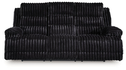 Technique Reclining Power Sofa w/ Drop-Down Table