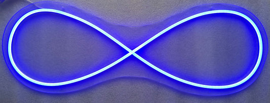 ''Infinity'' Neon Typography