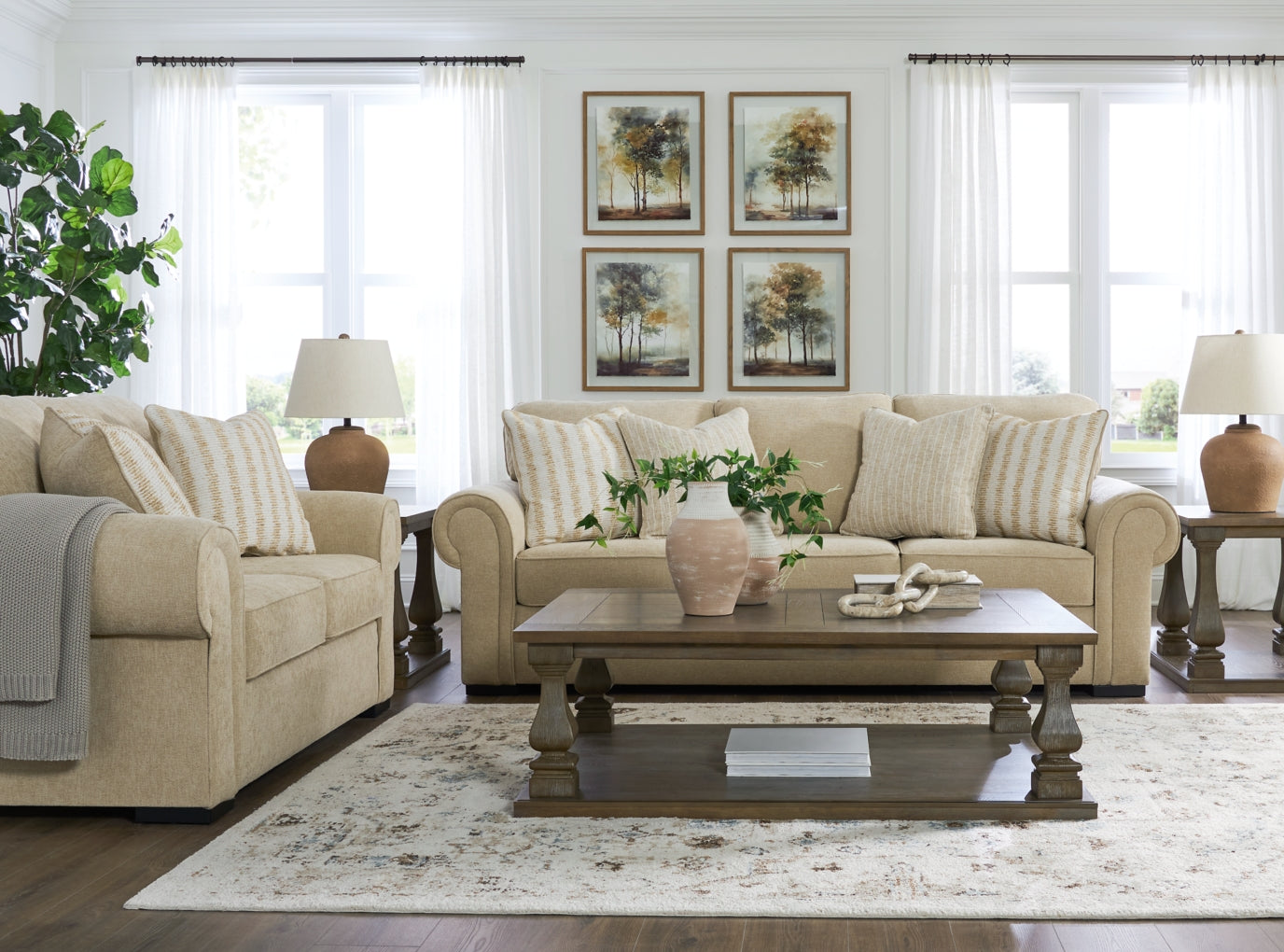 Lerason Sofa and Loveseat