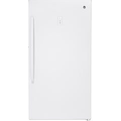 GE 14.1 cu. ft. Upright Freezer with LED Lighting FUF14DLRWW IMAGE 1
