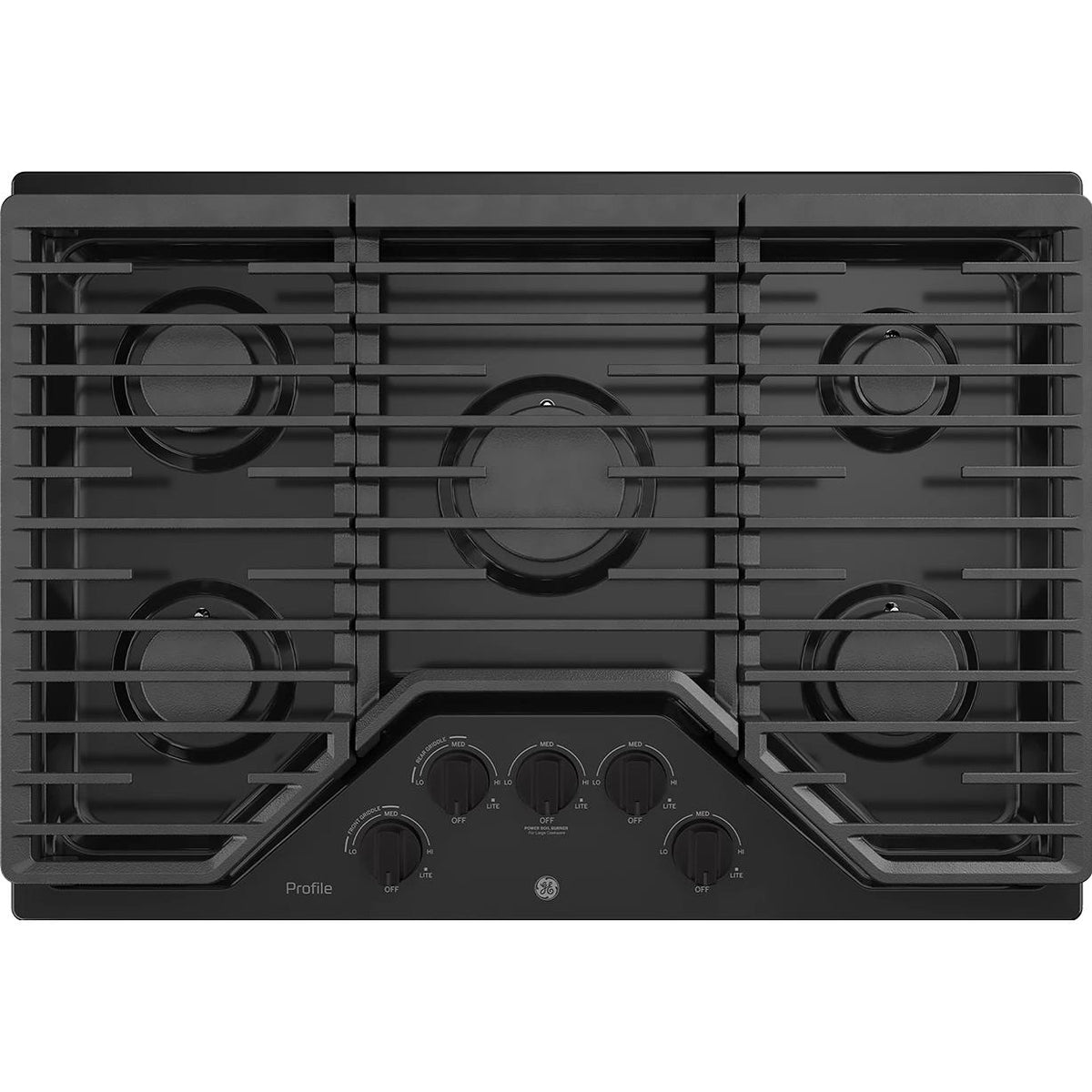 GE Profile 30-inch Built-In Gas Cooktop PGP7030DLBB IMAGE 1