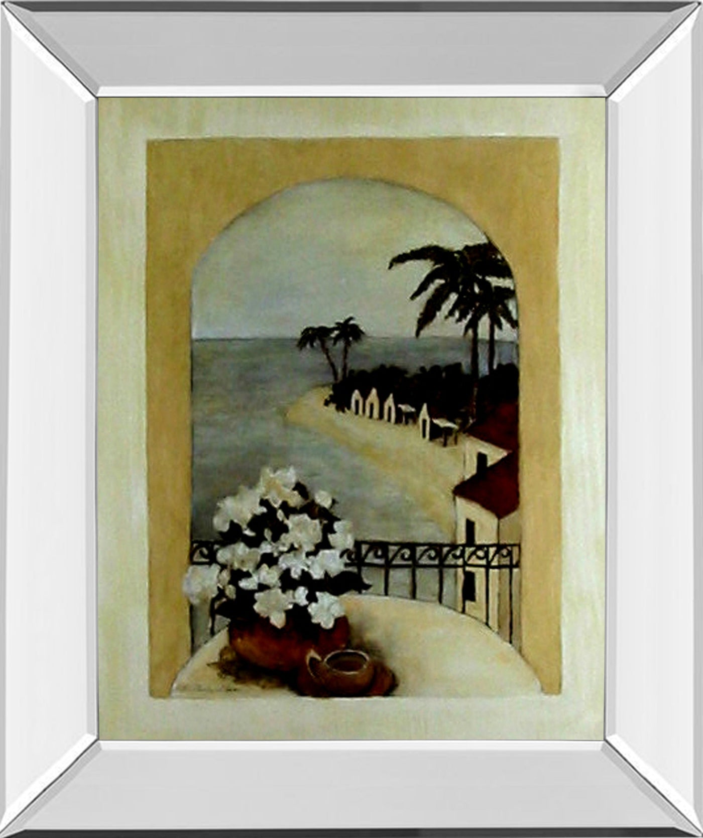 Mirrored Frame Penninsula Estate By Charlene Olson