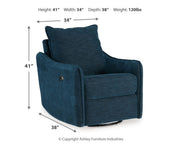 McBurg Swivel Power Recliner