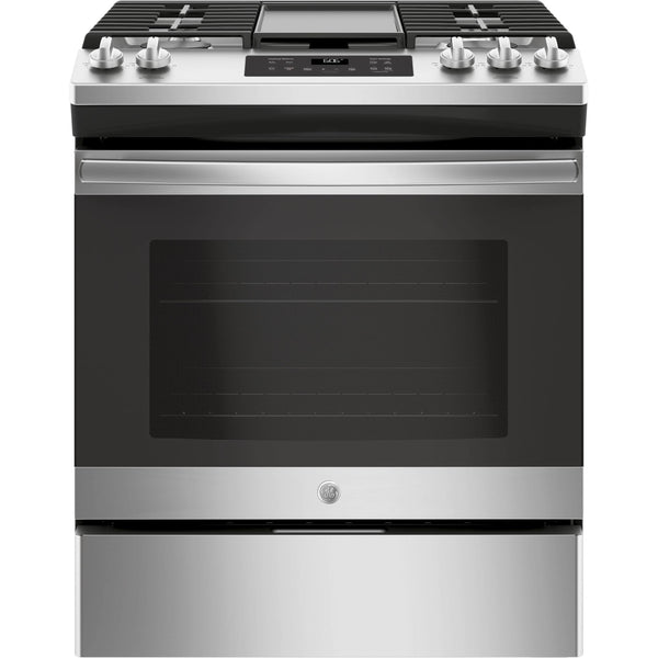 GE 30-inch Slide-In Gas Range JGSS66SELSS