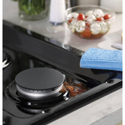  GE 36-inch Built-In Gas Cooktop with MAX Burner System JGP3036DLBB IMAGE 5