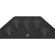  GE 36-inch Built-In Gas Cooktop JGP5036DLBB IMAGE 2