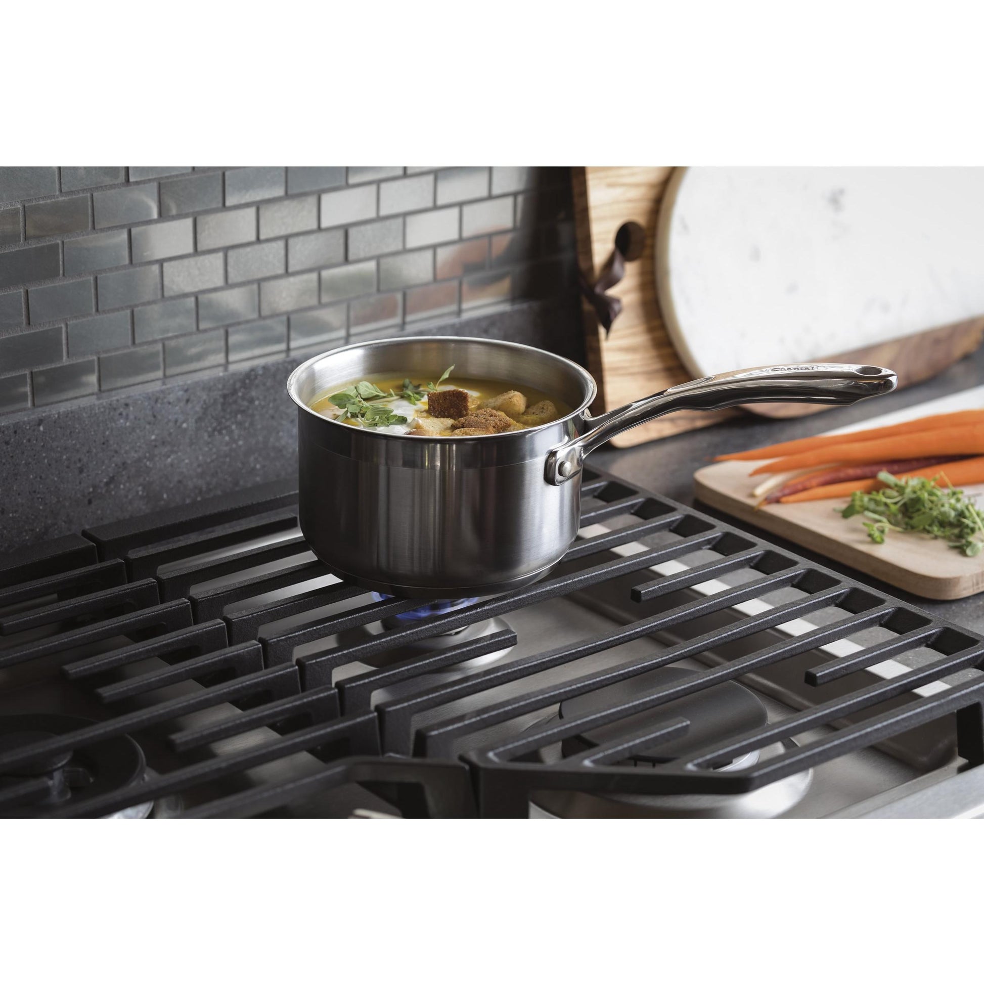  GE Profile 36-inch Built-In Gas Cooktop PGP9036SLSS IMAGE 3