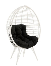 Sillón de patio galvanizado de 62" de ancho