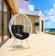 Sillón de patio galvanizado de 62" de ancho