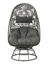 Sillón y mesa auxiliar de patio Hikre