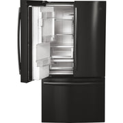 GE Profile 36-inch, 22.2 cu.ft. Counter-Depth French 3-Door Refrigerator with Water and Ice Dispensing System PYE22KBLTS IMAGE 4