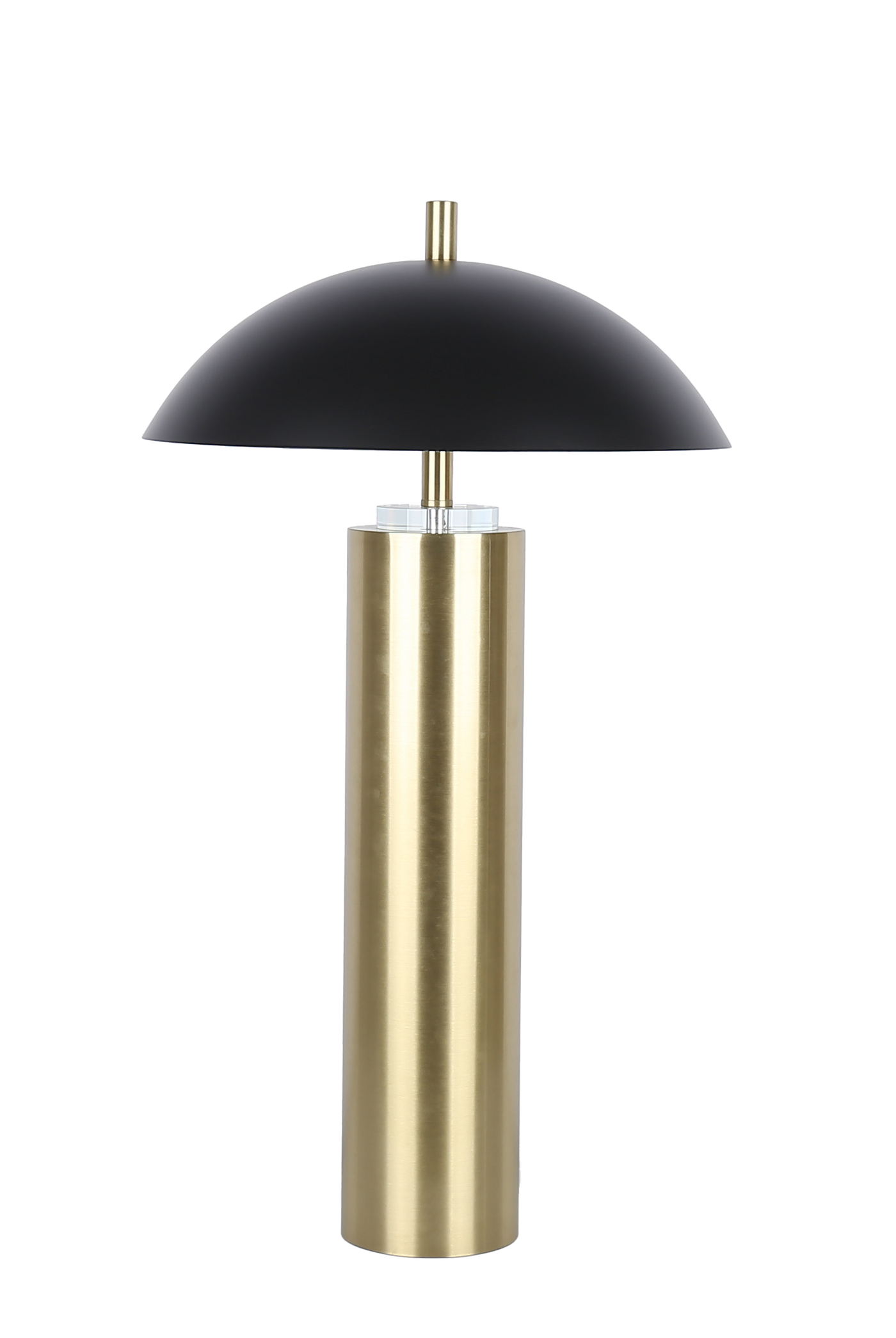 Aurora Column On/Off Touch, USB Charging, Metal & Crystal Table Lamp (Case Pack 2)
