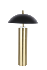 Aurora Column On/Off Touch, USB Charging, Metal & Crystal Table Lamp (Case Pack 2)