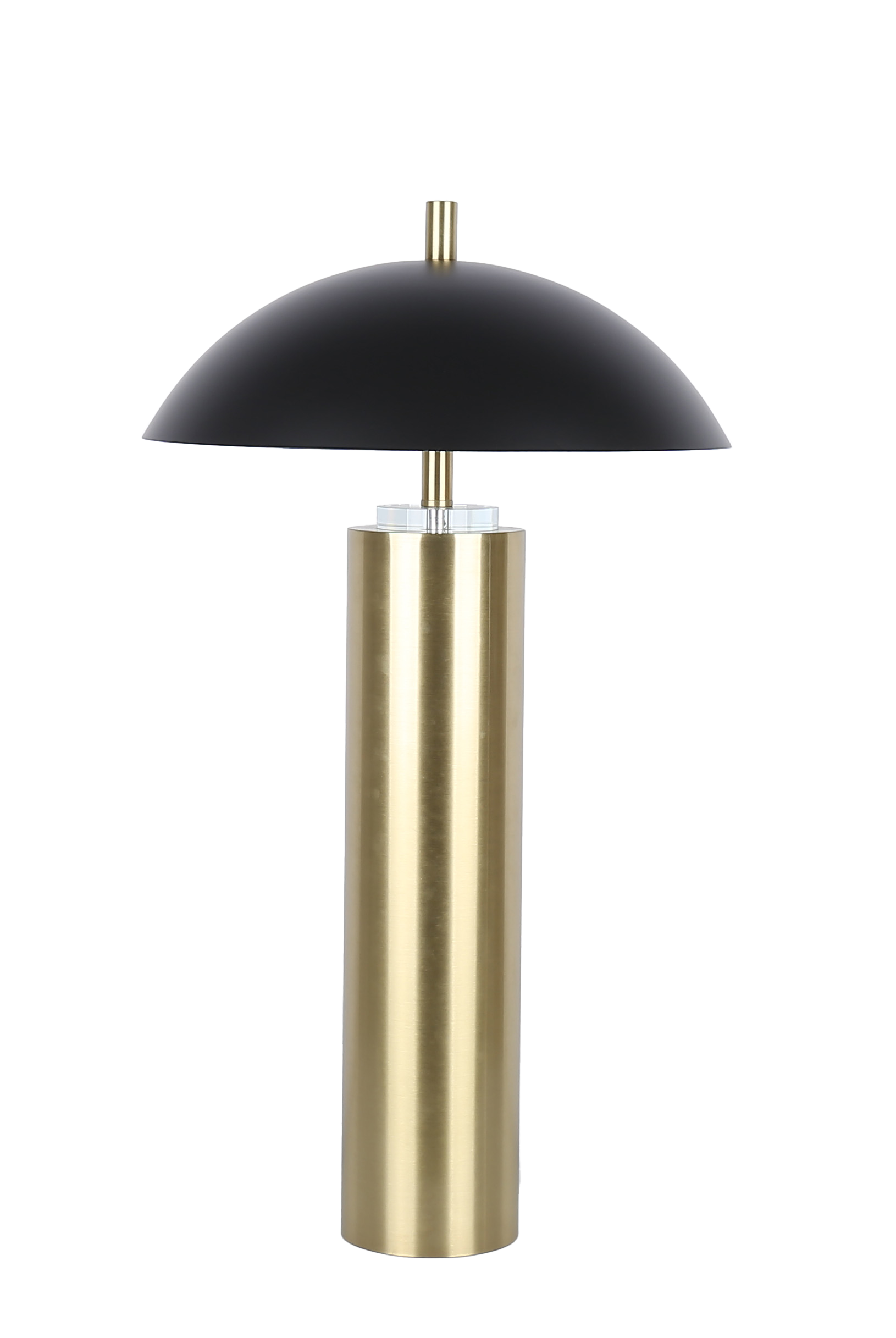 Aurora Column On/Off Touch, USB Charging, Metal & Crystal Table Lamp (Case Pack 2)