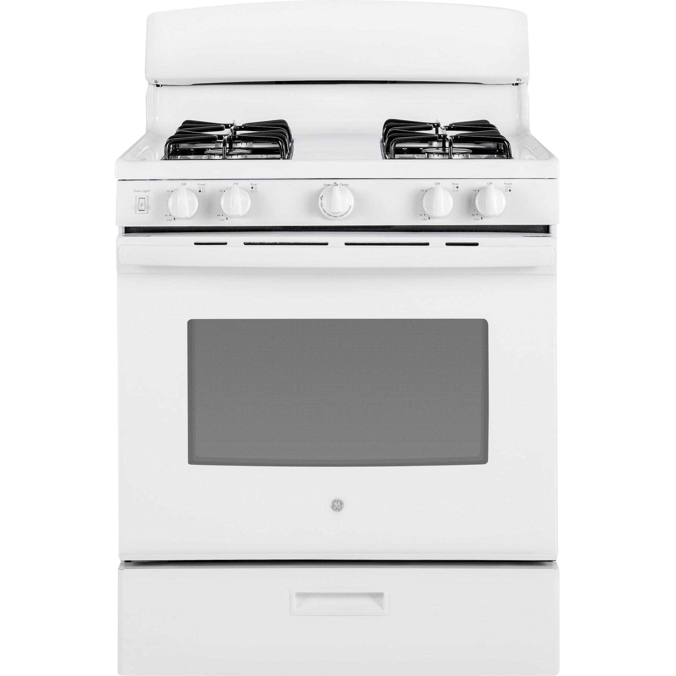 GE 30-inch Freestanding Gas Range JGBS30DEKWW IMAGE 1