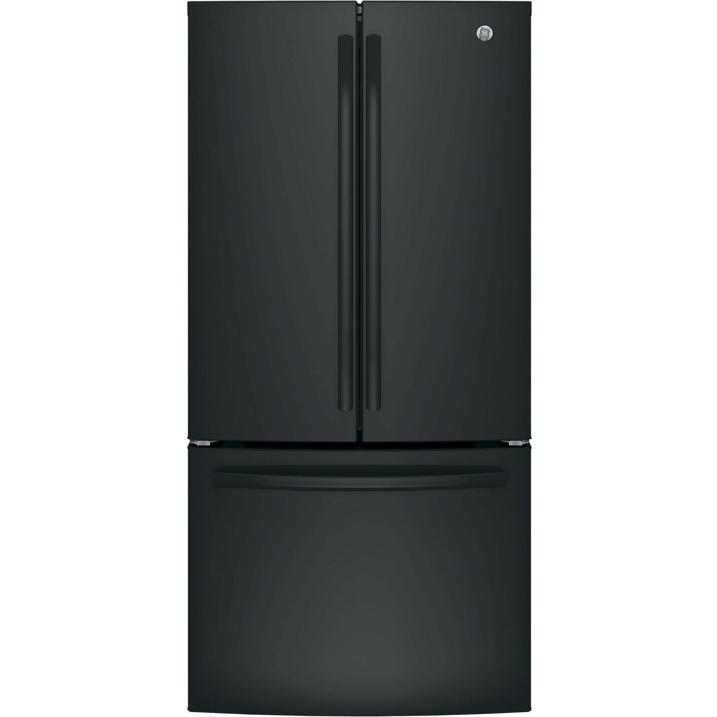 GE 33-inch, 18.6 cu. ft. Counter-Depth French-Door Refrigerator GWE19JGLBB IMAGE 1