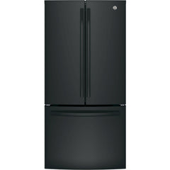 GE 33-inch, 18.6 cu. ft. Counter-Depth French-Door Refrigerator GWE19JGLBB IMAGE 1