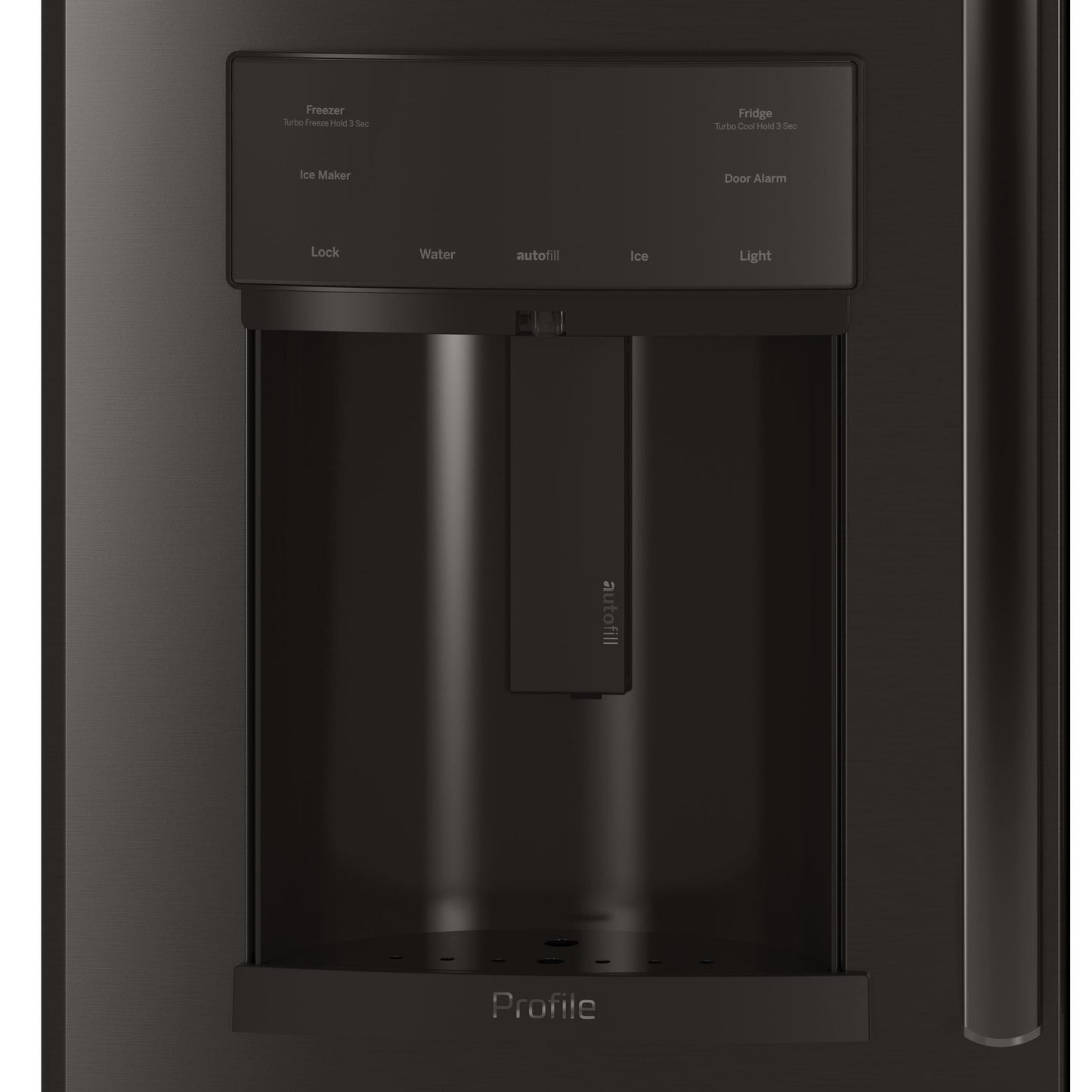 GE Profile 36-inch, 27.8 cu. ft. French 3-Door Refrigerator with Ice and Water PFE28KBLTS IMAGE 11