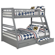 Ashton 2-drawer Wood Over Bunk Bed