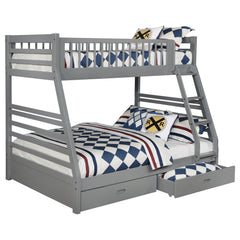 Ashton 2-drawer Wood Over Bunk Bed